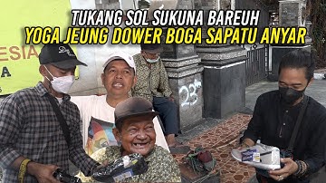 TUKANG SOL SEPATU ASAL GARUT KAKINYA BENGKAK - KANG DEDI MEMINTANYA PULANG KAMPUNG