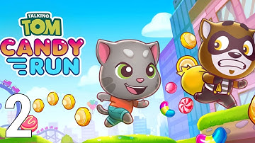 Talking Tom Candy Run Gameplay Part 2 - High Score (iOS/Android)