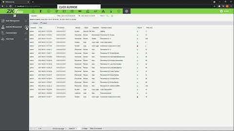 How to Setup Security Parameters on ZKBioSecurity