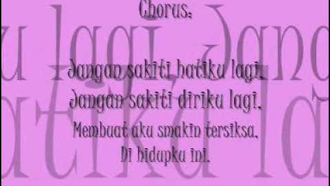 Jangan sakiti aku by Amira