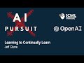 Learning to Continually Learn | Jeff Clune (OpenAI) | ICML 2020