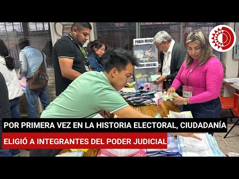 Por primera vez