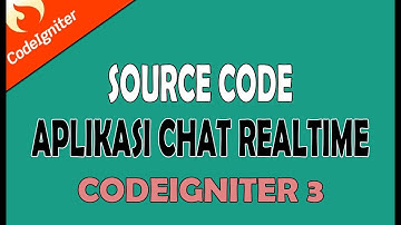 SOURCE CODE APLIKASI CHAT REALTIME SEDERHANA MENGGUNAKAN CODEIGNITER 3 + BOOTSTRAP + JQUERY + MySQL