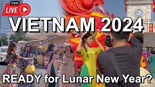 LUNAR NEW YEAR 2024 VIETNAM 🇻🇳 Get Ready For Lunar New Year Ho Chi Minh City!