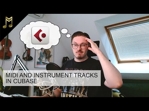 Midi and Instrument tracks in Cubase | Beginners Guide To Cubase