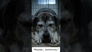 Abandoned Dog Waits All Day… Until a Miracle Appears ❤️