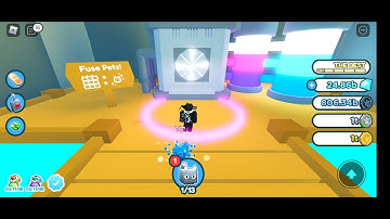 Fusing 3 Golden Haxigator | Pet Simulator X