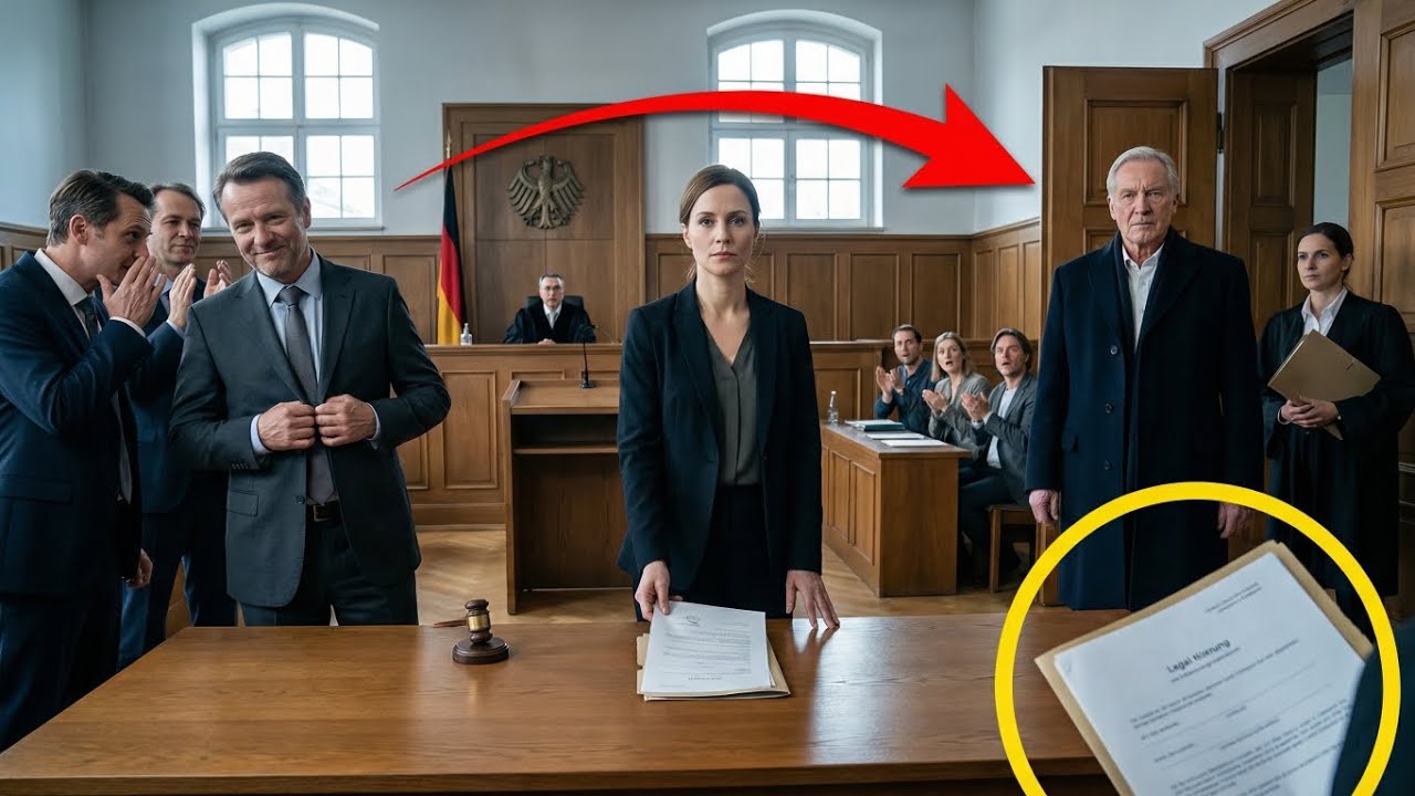 Er Rief Lautstark Seinen Sieg Nach Der Scheidung – Doch Dann Betrat Ihr Vater Den Gerichtssaal