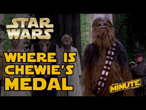 Wideo: Dlaczego Chewbacca nie dostał medalu w Gwiezdnych wojnach?