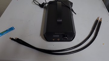 Docreate spot welder unboxing and testing