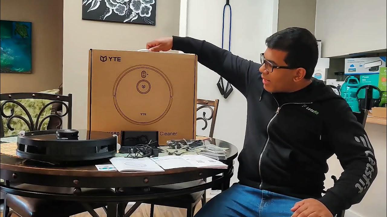 YTE X580 Robot Vacuum Cleaner Quick Product Review YouTube
