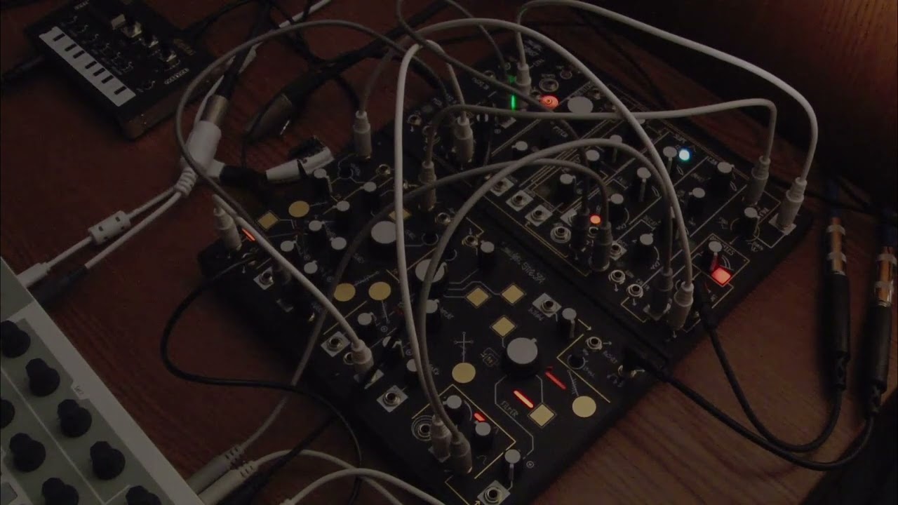 Dark Ambient Generative Patch with Improv | Make Noise 0-Coast and Strega
