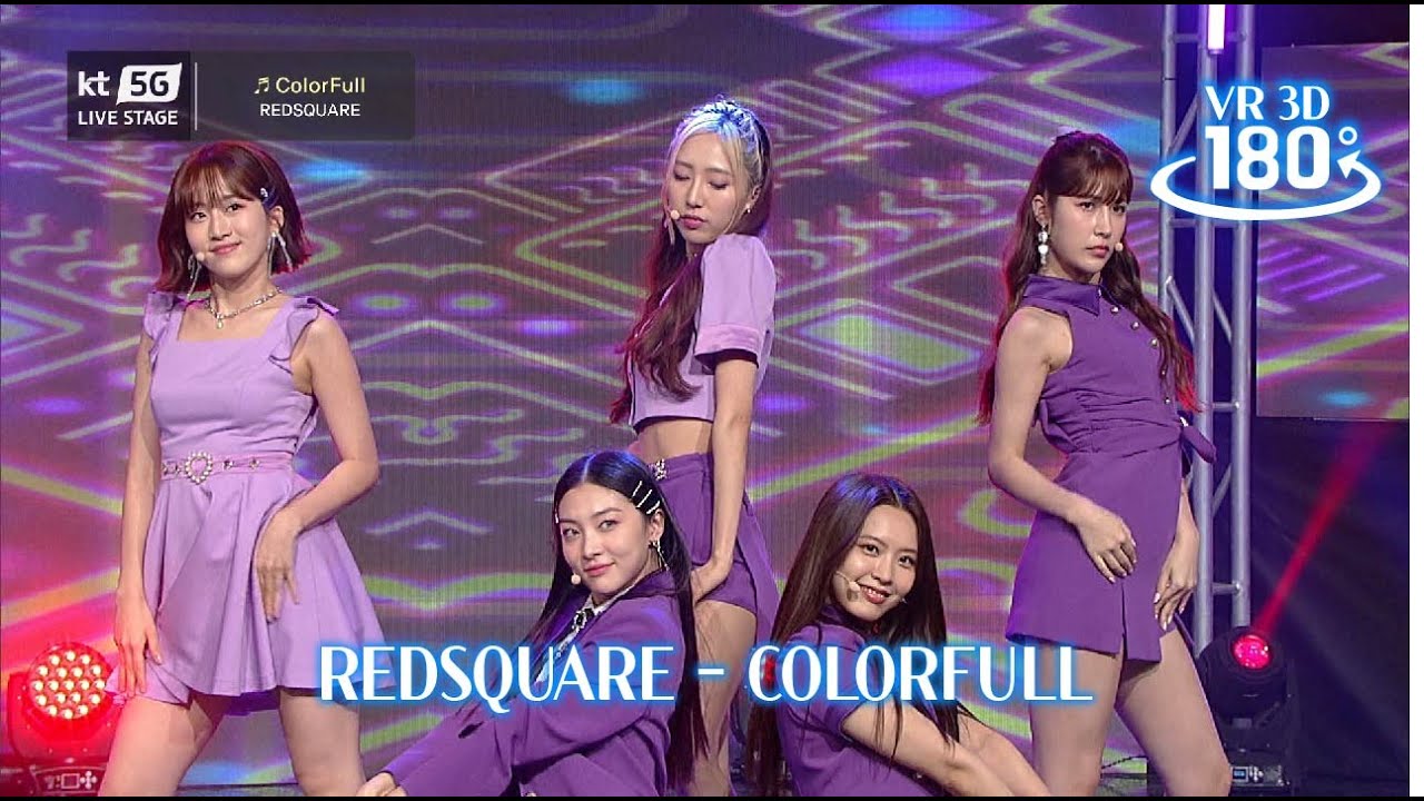 [3D VR K-POP] REDSQUARE - COLORFULL