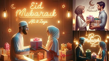 Surprise Gift for Wife: 3D AI Eid 🌙Photo Editing Just 1 Click|Eid Mubarak Photo Editing| Bing AI