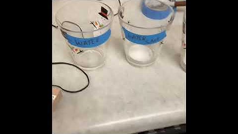 Ionic covalent test