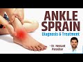 Ankle sprain  diagnosis  treatment by dr hemant parashar