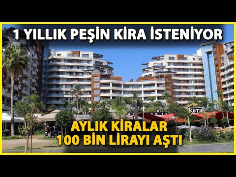 Antalya'da 1 Yıllık Peşin Aylık 130 Bin Liraya Kiralık Daire