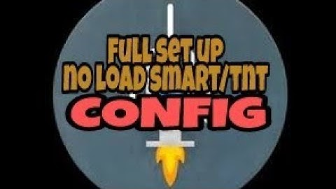 SMART NO LOAD FOR LIFETIME INJECTOR CONFIG FULL TUTURIAL