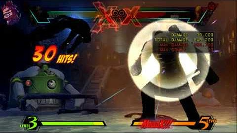 UMVC3 EX - Nemesis basic but good damage