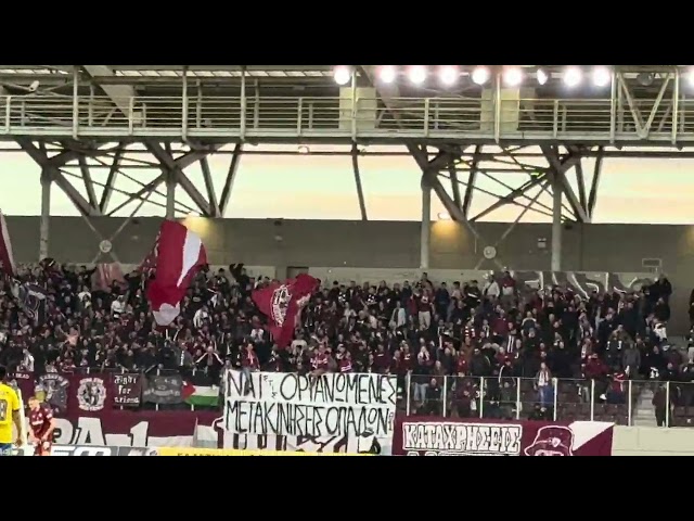 Ο Γκαράτε κάνει το 1-2 στο ΑΕΛ - Παναιτωλικός (πανηγυρισμός)