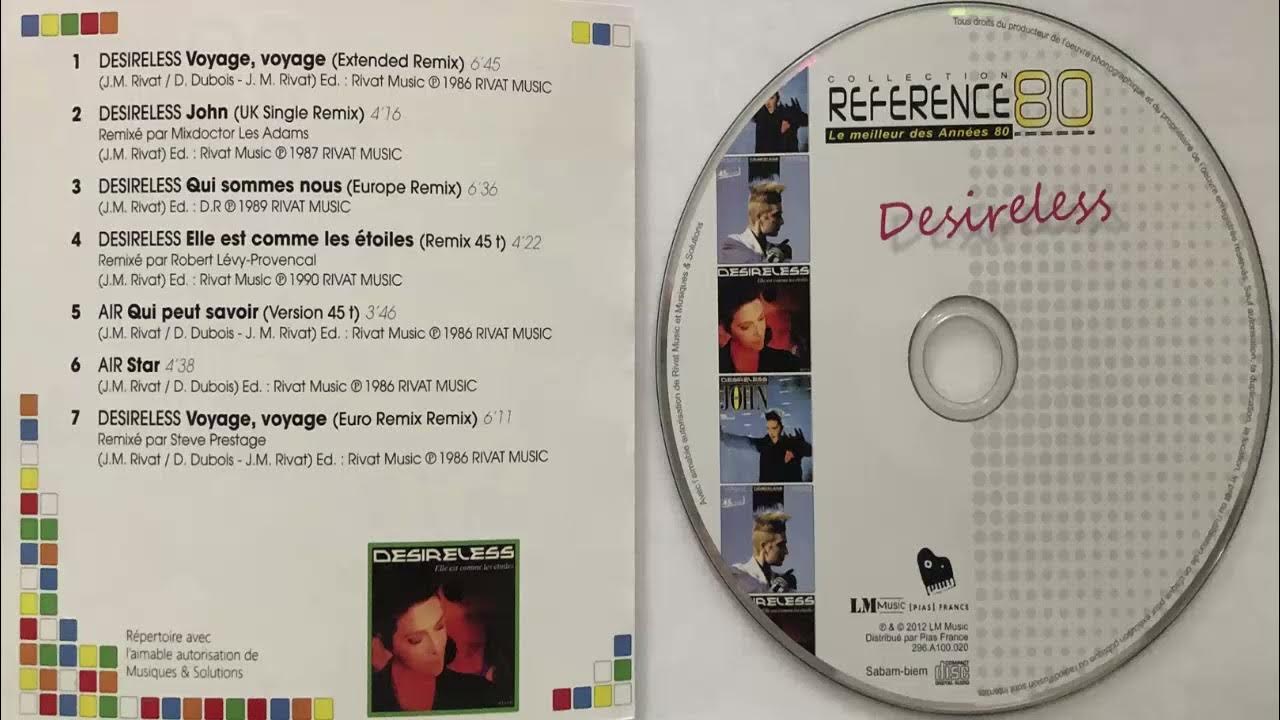 Désireless Qui sommes nous (Europe Remix) (1989) (CD Import) YouTube