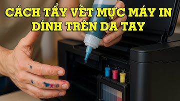 Cách Tẩy Vết Mực Máy In Trên Tay Chỉ Trong 1 Phút!
