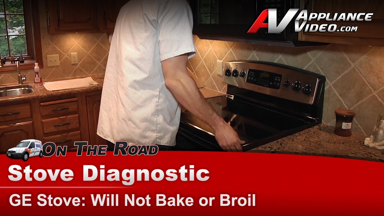 GE Stove Repair Will Not Bake or Broil Door Latch YouTube