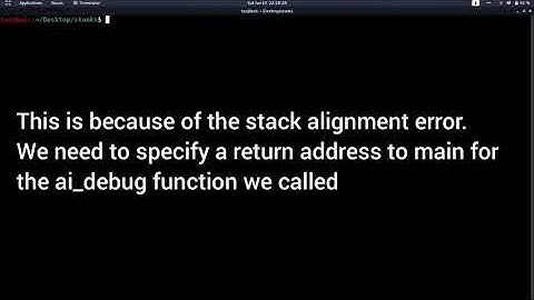 Binary Exploitation | Buffer overflow stack alignment | HSCTF PWN Challenge