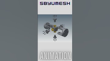Solid work 3d animation gif #cad #solidworks #animation #shorts