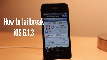 How to Jailbreak and Install Cydia on iOS 6.1.3 iPhone iPod