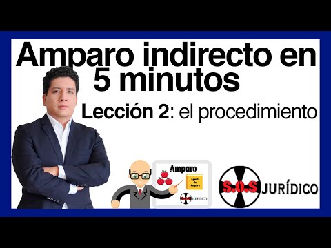 AMPARO INDIRECTO EN 5 MINUTOS. Lección 2. El procedimiento