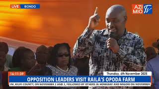 Powerful Moment As Sen. Wambua Declares Kalonzo Has Railas Blessings To Lead The Nation