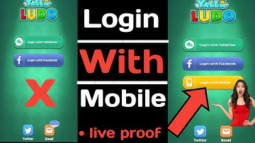 Login With Mobile Problem || Phone Number Is Not Showing In Yalla Ludo ||