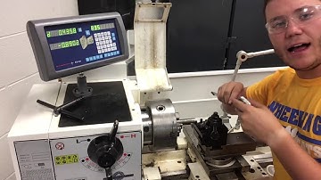 Setting Diameter X Axis Value on a DRO  Lathe
