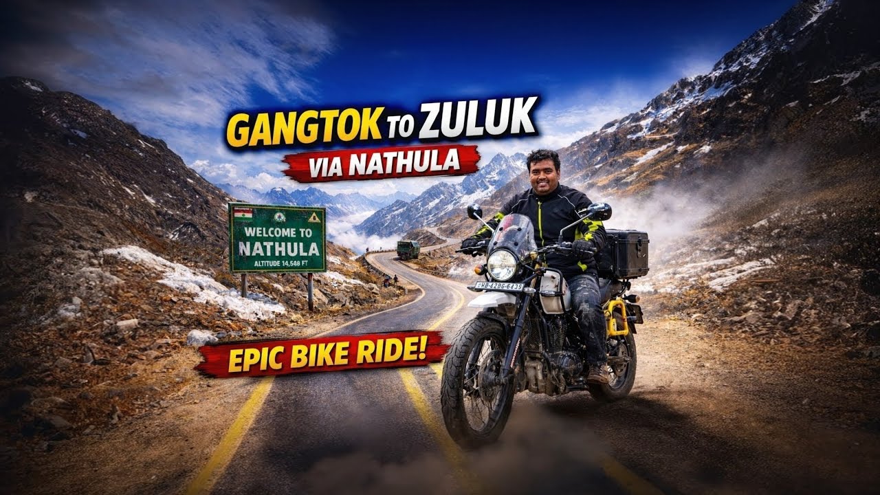 Bardhaman to Sikkim 2026| Day-2 Gangtok to Zuluk via Nathu la|Bengali travel vlog|Bengali Moto Vlog|
