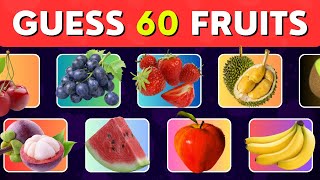 Guess The Fruit in 3 Seconds | Easy, Medium, Hard, Impossible
