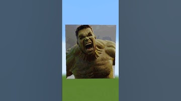 Minecraft Avengers Pixelart 😍 #minecraft #shorts