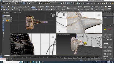 3DsMax Tutorials, Learn 3D Modeling a Cartoon Character from Scratch in 3Dsmax ( Part 3)