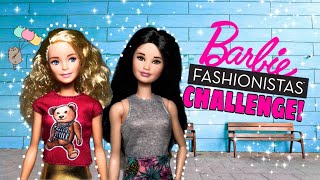Barbie Alışverişim Barbie Fashionistas Challenge - Büyüleyici Parti Bebekleri - Mellbie