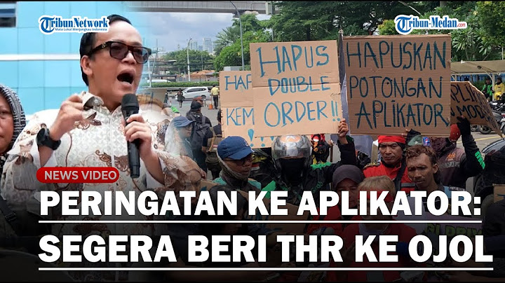 DIGERUDUK RIBUAN OJOL, Wamenaker Tegas Negara Akan Paksa Aplikator Beri THR Ojol dalam Bentuk Uang!