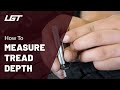 How to Measure Tire Tread Depth on a Semi-Trailer Truck