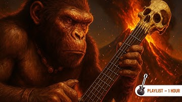 Ape of Doom at the Volcano Forge — 1 Hour of Primal Funk & Lava Riffs