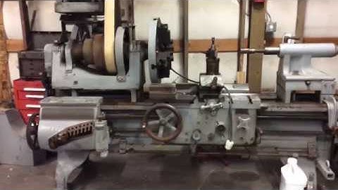 Shop Machines #1 1901 24X8 Hendey cone head lathe