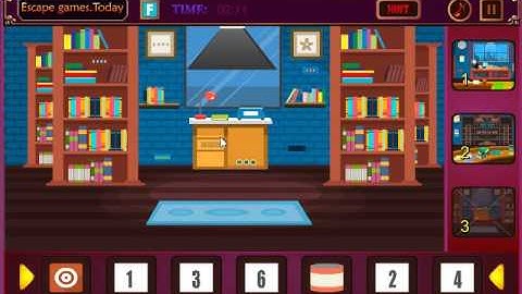 Library Escape Walkthrough