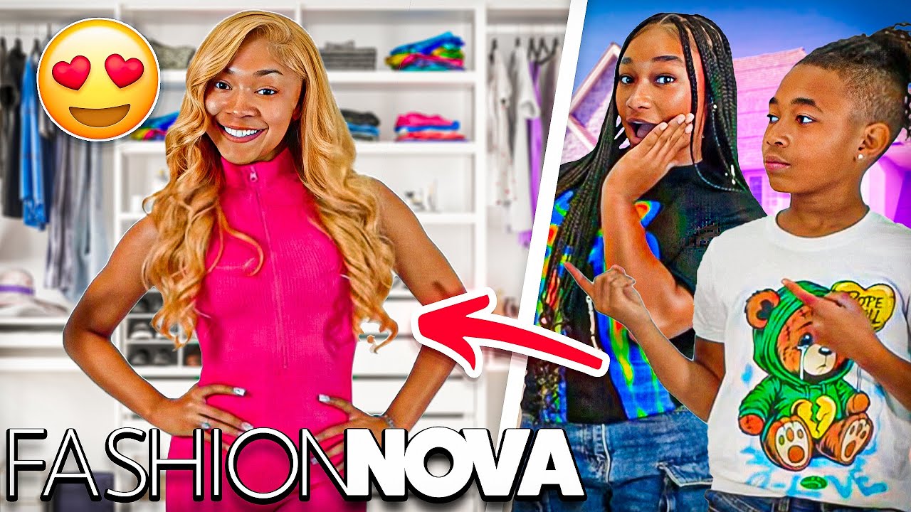 I LET MY OVERPROTECTIVE SIBLINGS RATE MY FASHION NOVA OUTFITS - YouTube