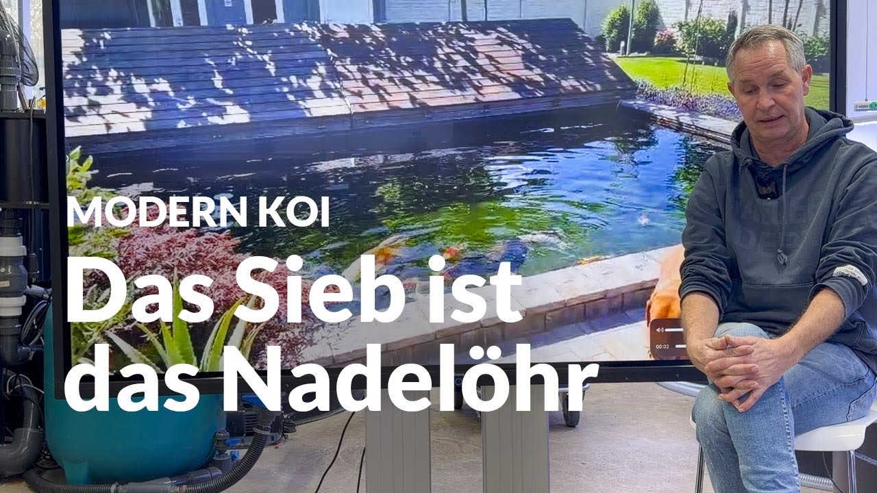 Warum dein Trommelfilter ständig spült | Modern Koi Blog #7882