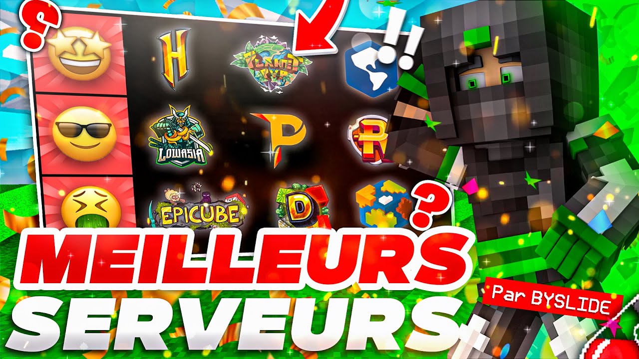 Les 3 MEILLEURS Serveurs Minecraft De 2025 YouTube les-3-meilleurs-serveurs-minecraft-de-2025-youtube