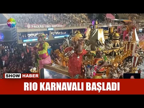 Rio karnavalı başladı