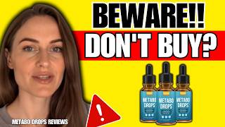 METABO DROPS REVIEW (❌SCAM OR LEGIT?✅) Metabo Drops Reviews - Metabo Drops Work? Metabo Drops Amazon