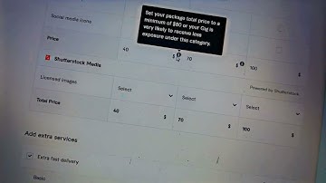 Fiverr Update about gig prices…  14 April 2023